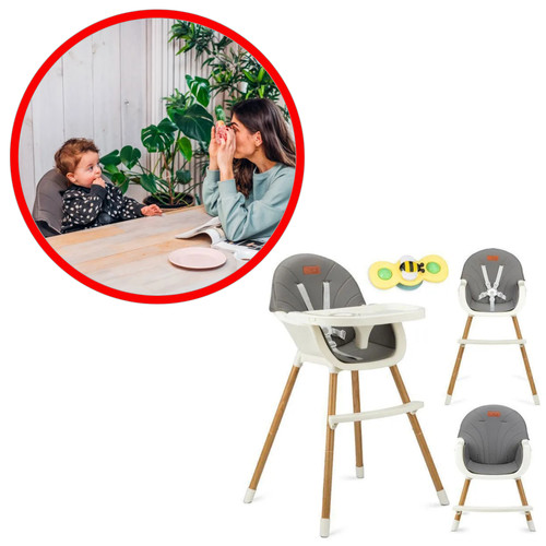 Momi reki chaise haute bébé - momi,