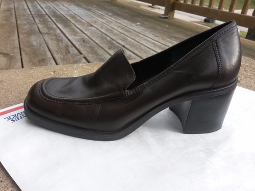 Nine west brown heels - west, size