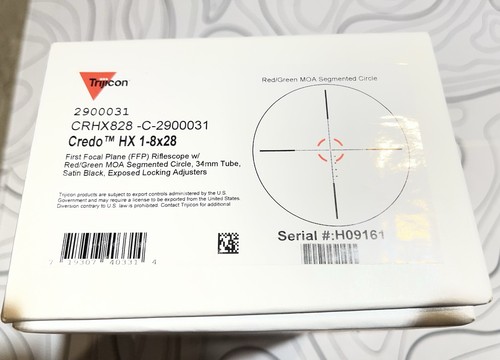 Trijicon credo 8x28mm lpvo - trijicon,