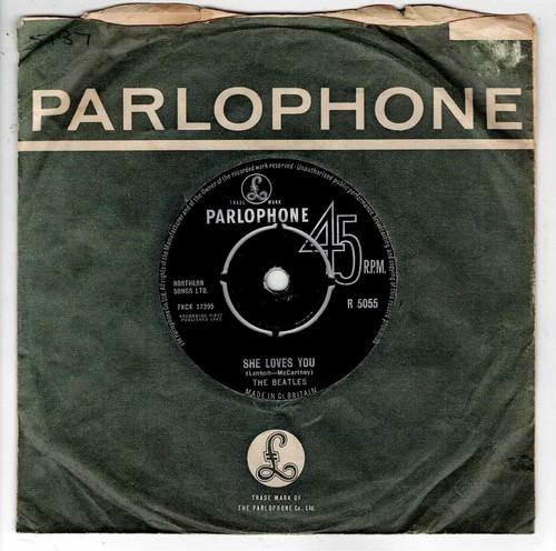 The beatles she - , loves