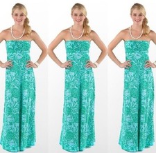 NWOT LILLY PULITZER TOUCAN TANGO STRAPLESS MAXI DRESS SMALL
