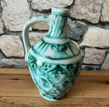 ?Stunning Vintage Ceramic Pitcher in the Style of Robert Picault Decorative Object