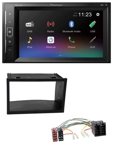 Pioneer dab mp3 2din - pioneer,