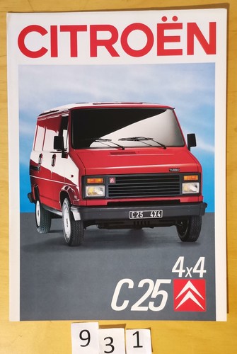 Citroen c25 4x4 utilitaire - 4x4,