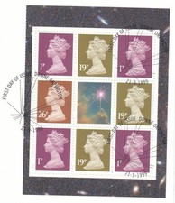 World Changers Booklet Pane GB Used Downe Orpington 1999 ON PIECE (147139)