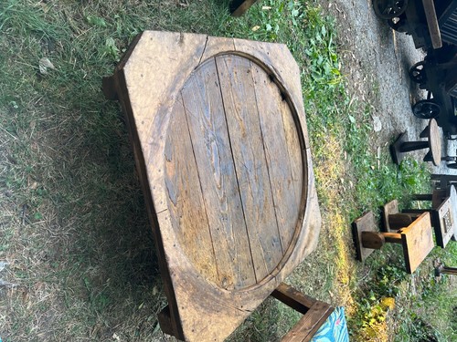 Table ancienne bois vintage - ancienne,