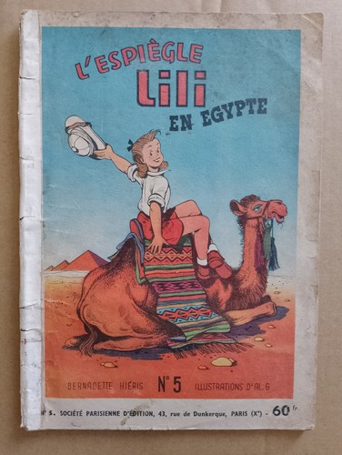 Espiegle lili egypte bd - l'espiegle,