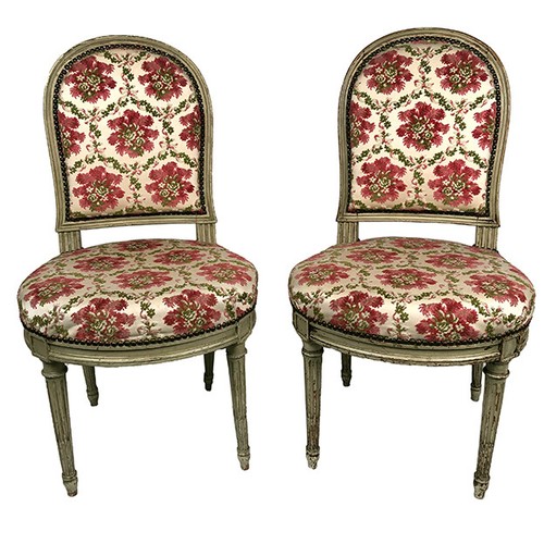 Paire chaises style - paire, de