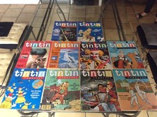 LOT de 10 TINTIN REPORTER