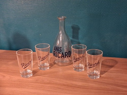 Ricard lot pièces carafe - ricard, 5