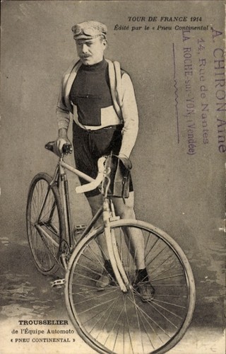 Cpa tour france - de, 1914
