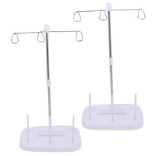  Lot de 2 porte-fils pour machine à coudre : porte-fils à broder, organiseur de