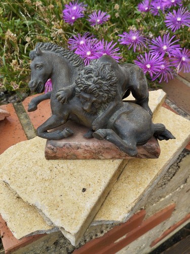 Petit bronze animalier poids - bronze,