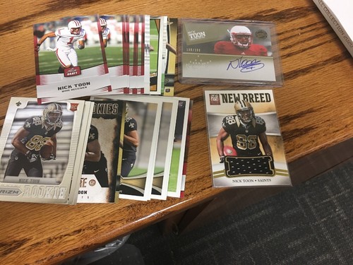 Nick toon rookie auto jersey - rookie, auto/jersey