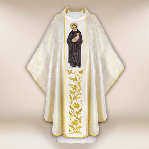 Chasuble avec image brodée - chasuble, l'image