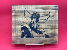 Goldorak , petit tableau street art ,peint à la bombe   Support,bois de palette