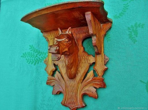 étagère console bois