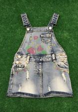 SALOPETTE CORTA IN DENIM CON