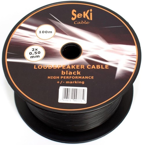Black speaker cable - cable, x