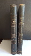 Pelouze & Fremy - abrégé de chimie, organique + métaux - 1859 Masson - 2 tomes