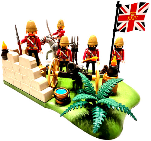 Playmobil soldats anglais - soldats,