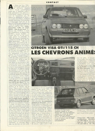 Essai citroen visa gti 115 - essai,