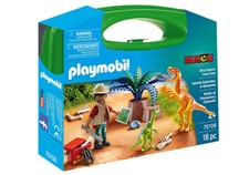 NEUVE PLAYMOBIL 70108 DINOS Valise explorateur et dinosaures