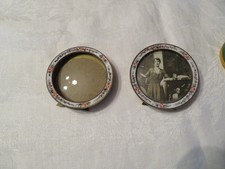 2 ancien cadre photo rond