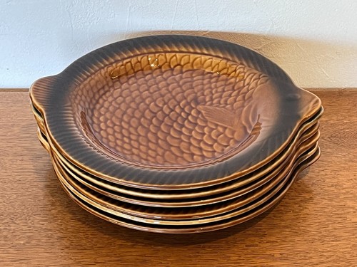 Assiettes barbotine - assiettes,