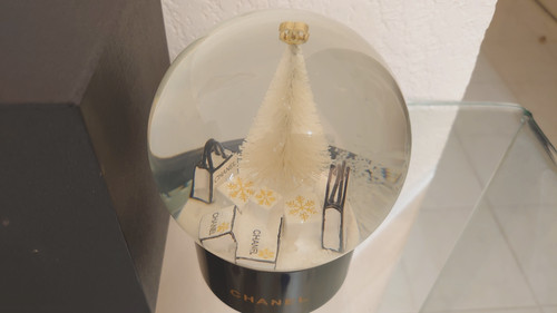 Boule neige noel chanel - boule,