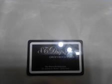 Briquet Dupont Vintage 1968, certifie par document de 1983 12 pierres!!!