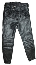 Pantalon cuir moto Krawehl pour homme / motard - pantalon combiné noir...