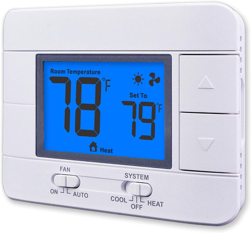 Non programmable thermostat - non,