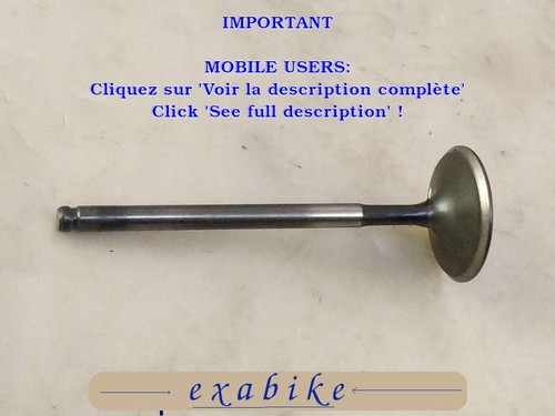 Soupape admission pour honda - soupape,