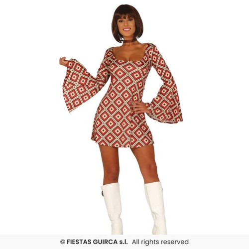 Robe manches 70s - manches, rétro