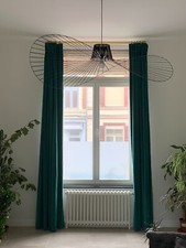 NEUF Paire double rideaux