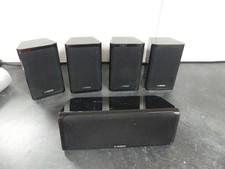 Ensemble de 5 enceintes Yamaha pour home cinéma (en l'état)