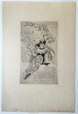 ROPS Félicien - "Frontispice des Œuvres Inutiles ou Nuisibles". XIXe.