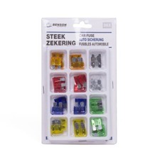 Set de 36 Fusibles Enfichables de Voiture Auto Camion 5A à 30A 10A 15A 20A 25A