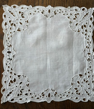 Dentelle ancienne - Mouchoir -