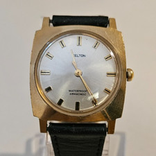 Vintage Men's Watch "KELTON" "ARMACHOC" Manual 1971 Classic Old French Montre