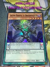 USED Yu Gi Oh PENDULUM READER, THE DRACOSLORD MP17-FR014 Card