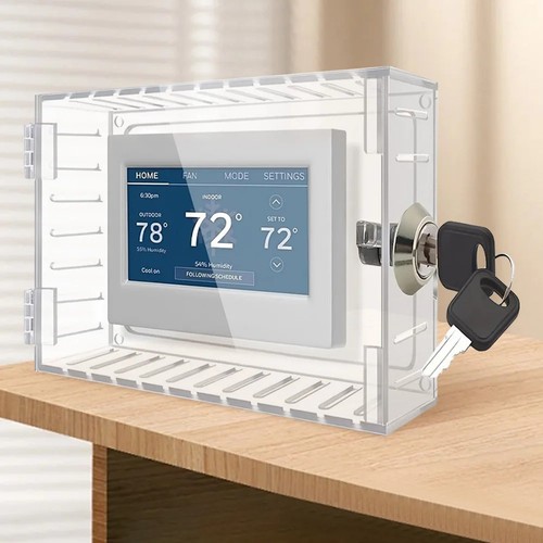 Universal thermostat lock box - thermostat,