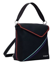 Desigual sac à dos Cleo Black Jersey Backpack Black
