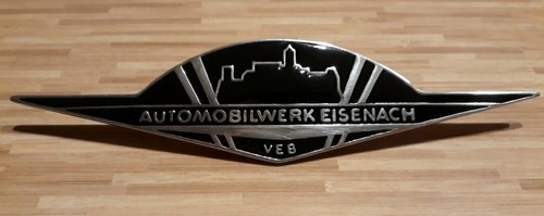 Emblem for wartburg 353 hood - for,
