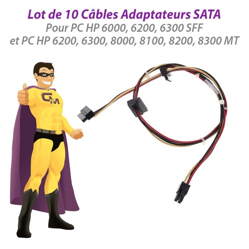 Lot x10 câbles - x10, 8200
