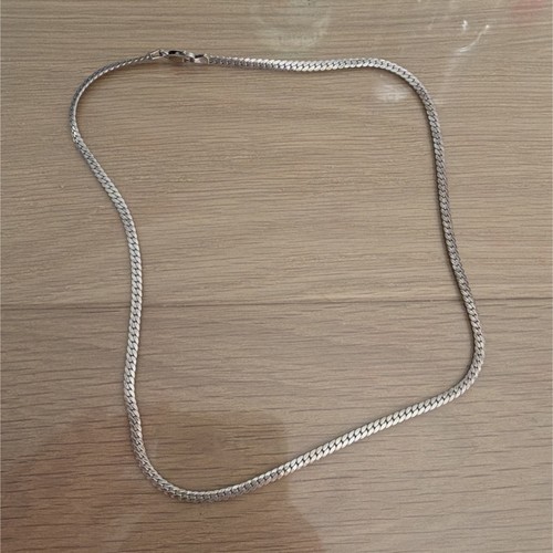 Collier chaîne maille plate