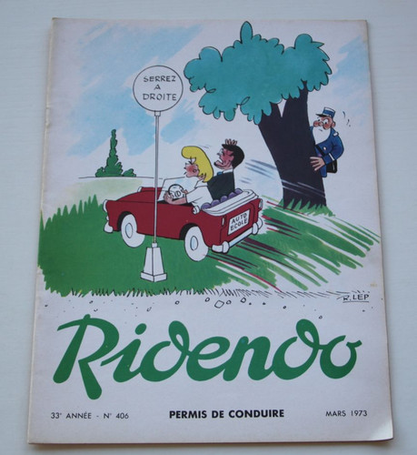 Ancienne revue humoristique