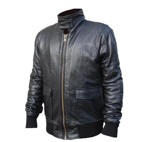 Blouson cuir mouton pour - en,
