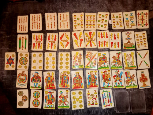 Jeu cartes aluette - jeu,
